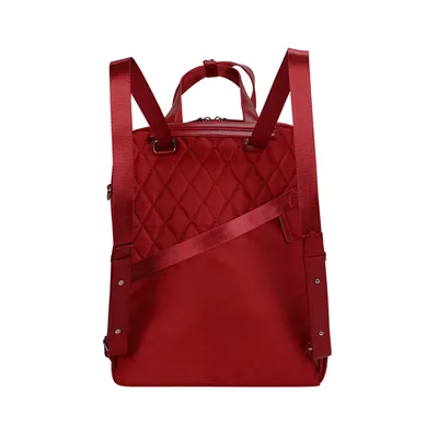 Foto 3 de Backpack TEROS Roseann II TE-9049RD, para Notebooks de hasta 14.1", Rojo