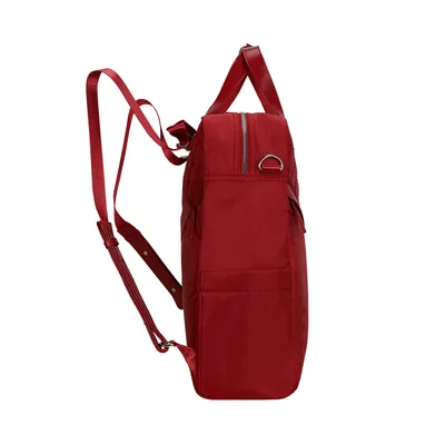 Foto 4 de Backpack TEROS Roseann II TE-9049RD, para Notebooks de hasta 14.1", Rojo