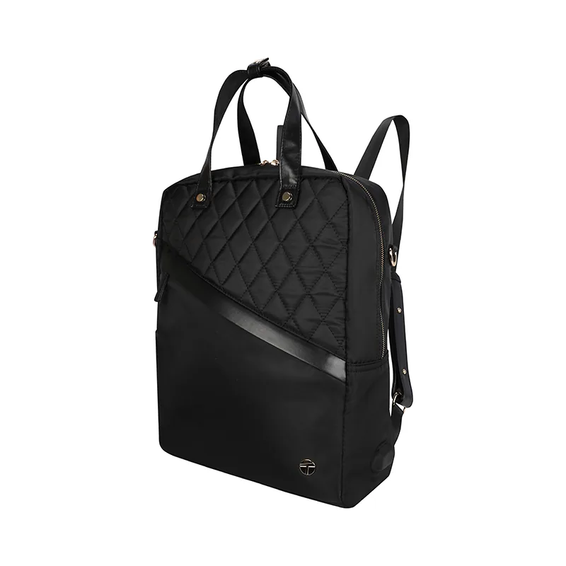 Backpack TEROS Roseann II TE-9050BK, para Notebooks de hasta 14.1", Negro