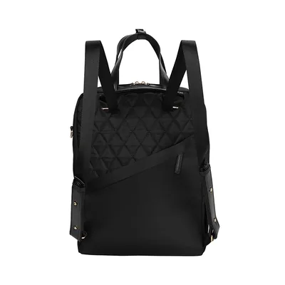 Foto 3 de Backpack TEROS Roseann II TE-9050BK, para Notebooks de hasta 14.1", Negro
