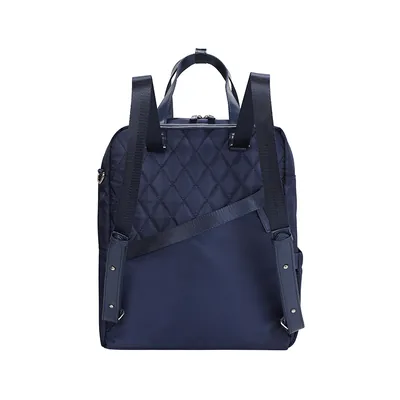 Foto 3 de Backpack TEROS Roseann II TE-9051BL, para Notebooks de hasta 14.1", Azul