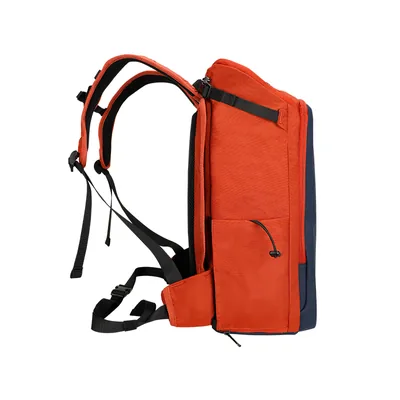 Foto 4 de Backpack TEROS Alltracker TE-9053OB, para Notebooks de hasta 15.6", Ocre/Azul