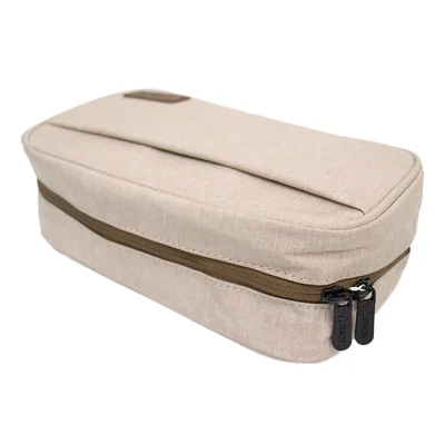 Foto 2 de Cartuchera / Estuche / Organizador / Portacables TEROS TE-ACS9015BG, Beige