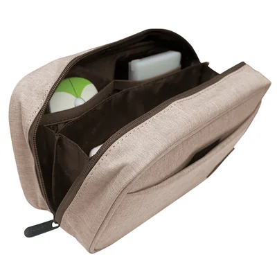 Foto 4 de Cartuchera / Estuche / Organizador / Portacables TEROS TE-ACS9015BG, Beige