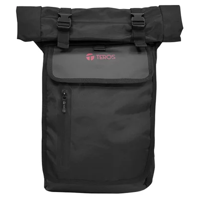 Backpack TEROS Gamer Vision TE-ACS9018BK, para Notebooks de hasta 15.6", Negro