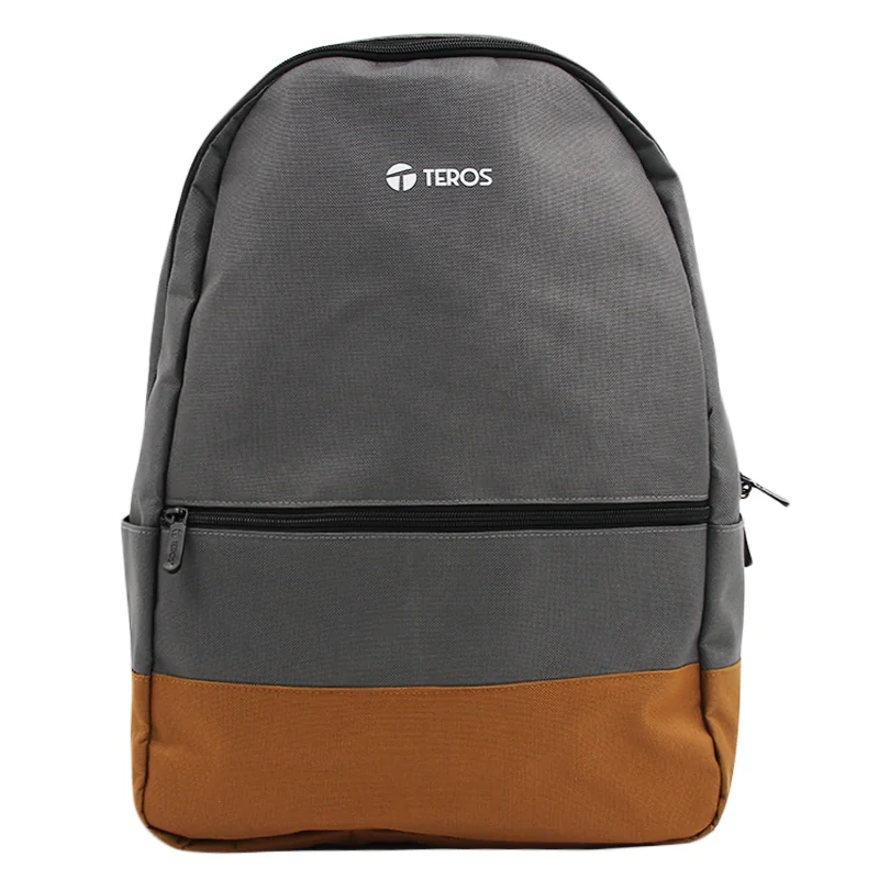 Backpack TEROS Nova TE-ACS9020GR, para Notebooks de hasta 15.6", Gris/Marrón