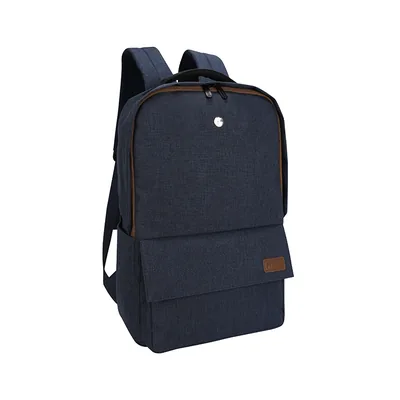 Foto 7 de Backpack TEROS City II TE-9028-2BL, para Notebooks de hasta 15.6", Azul