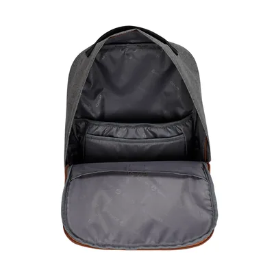 Foto 2 de Backpack TEROS City II TE-9028-2GR, para Notebooks de hasta 15.6", Gris