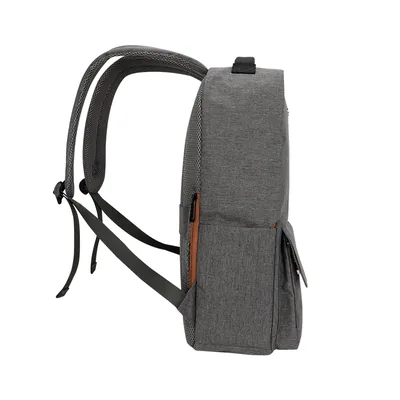 Foto 4 de Backpack TEROS City II TE-9028-2GR, para Notebooks de hasta 15.6", Gris