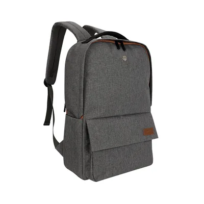 Foto 7 de Backpack TEROS City II TE-9028-2GR, para Notebooks de hasta 15.6", Gris