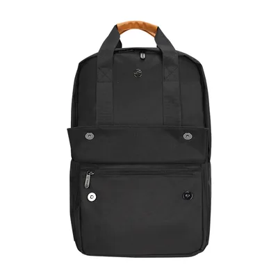 Foto 3 de Backpack TEROS City II TE-9031BL, para Notebooks de hasta 15.6", Negro