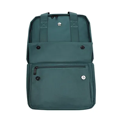 Foto 3 de Backpack TEROS City II TE-9032GR, para Notebooks de hasta 15.6", Verde