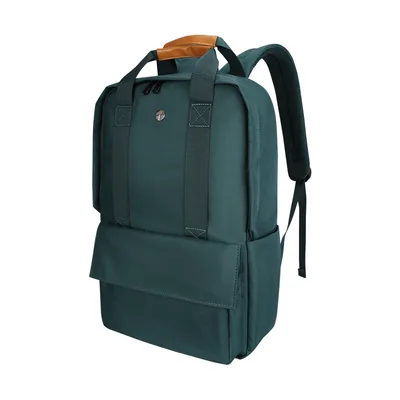 Foto 4 de Backpack TEROS City II TE-9032GR, para Notebooks de hasta 15.6", Verde
