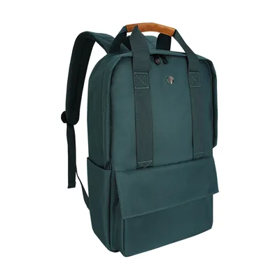 Foto 7 de Backpack TEROS City II TE-9032GR, para Notebooks de hasta 15.6", Verde