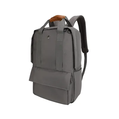 Foto 4 de Backpack TEROS City II TE-9033AG, para Notebooks de hasta 15.6", Gris