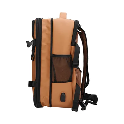 Foto 3 de Travel Backpack Teros TE-9038BW, para Notebooks de hasta 15.6", Marrón