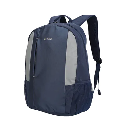 Foto 2 de Mochila TEROS TE-9040BL, para Notebooks de hasta 15.6", Azul
