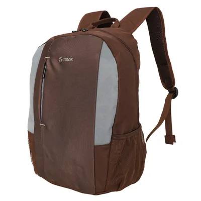 Foto 4 de Mochila TEROS TE-9040BR, para laptops de hasta 15.6", Marrón