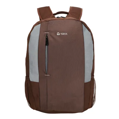 Foto 7 de Mochila TEROS TE-9040BR, para laptops de hasta 15.6", Marrón