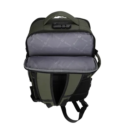 Foto 3 de Travel Backpack Teros TE-9040DG, para Notebooks de hasta 15.6", Verde oscuro