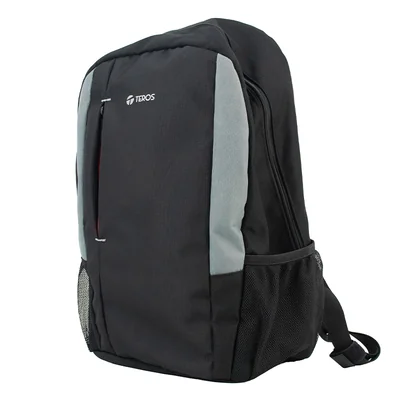 Foto 2 de Backpack TEROS TE-9040NS, para Notebooks de hasta 15.6", Negro/Gris